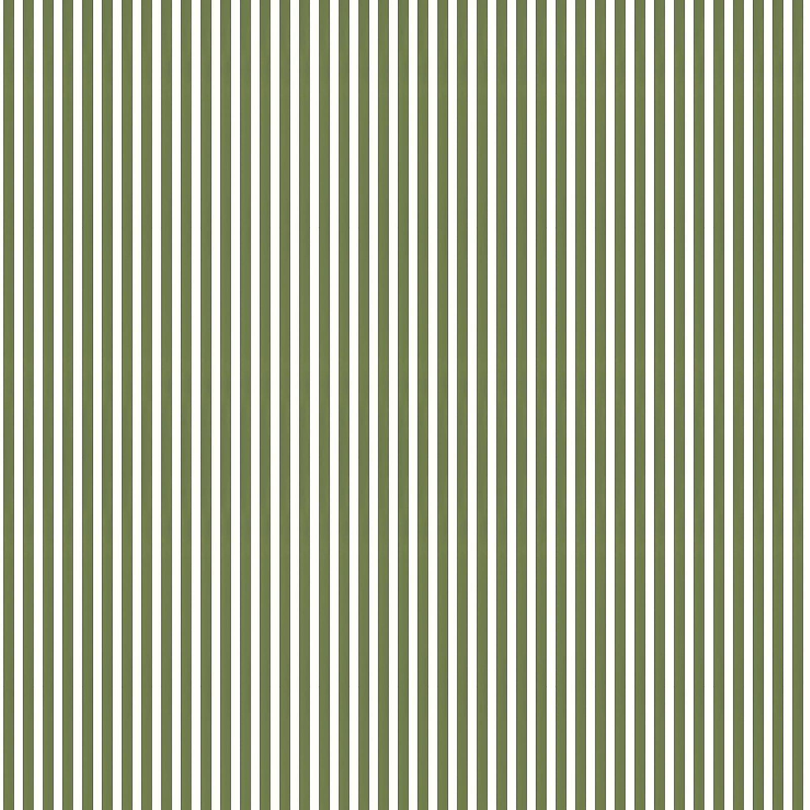 Tuscan Stripes Wallpaper - Green