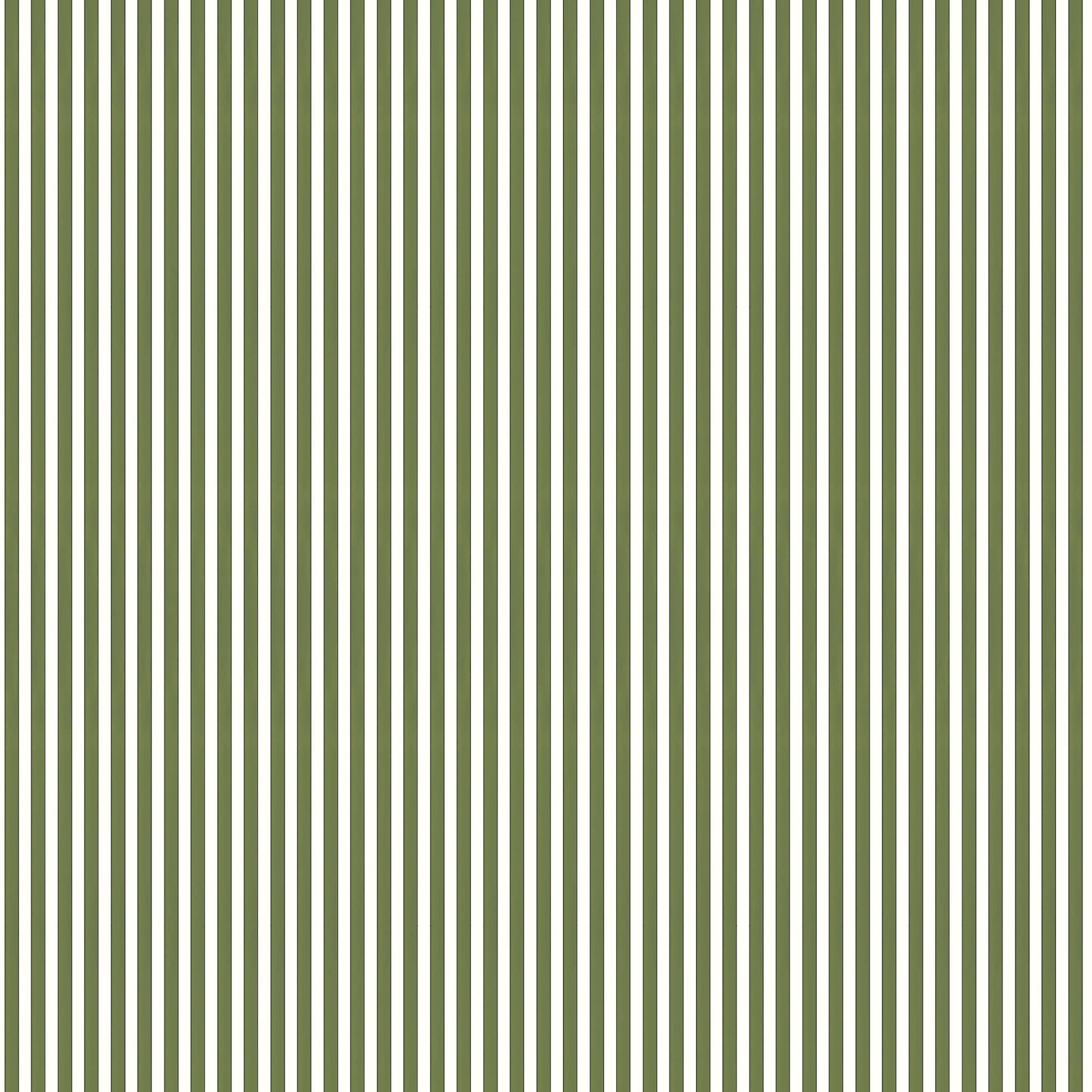 Tuscan Stripes Wallpaper - Green