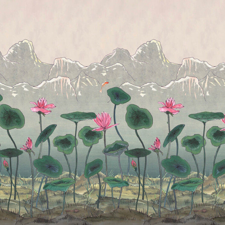 Land of the Lotus Wallpaper