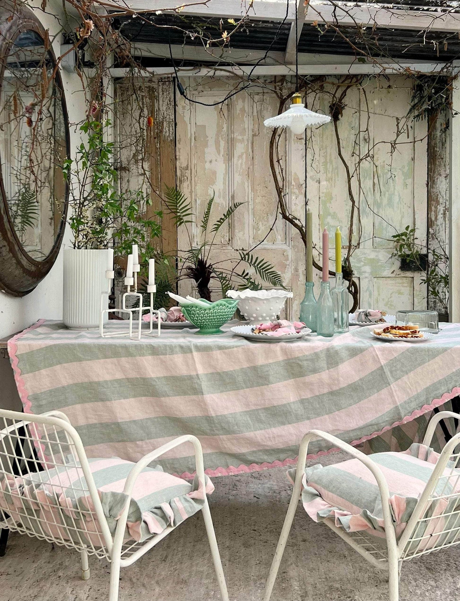 Set of Two Linen Napkins - Gelato