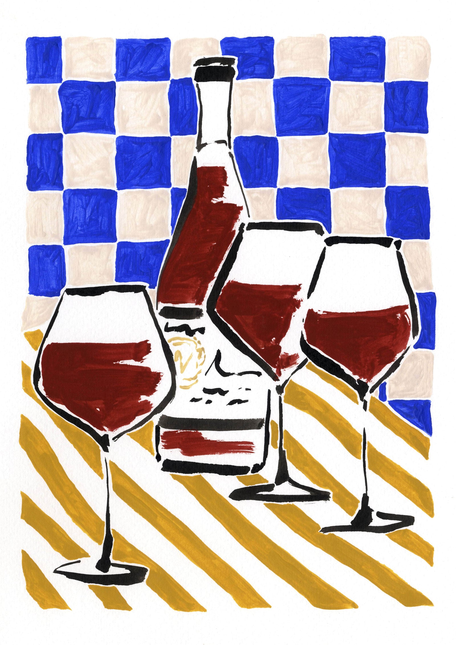 Wine Club Print