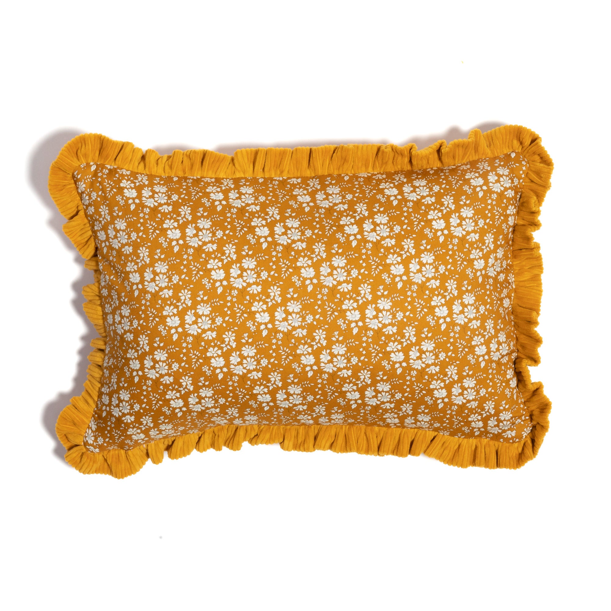 Cord Cushion made with Liberty fabric 'Capel'