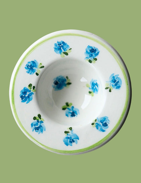 Ceramic Floral Egg Holders Set of Six