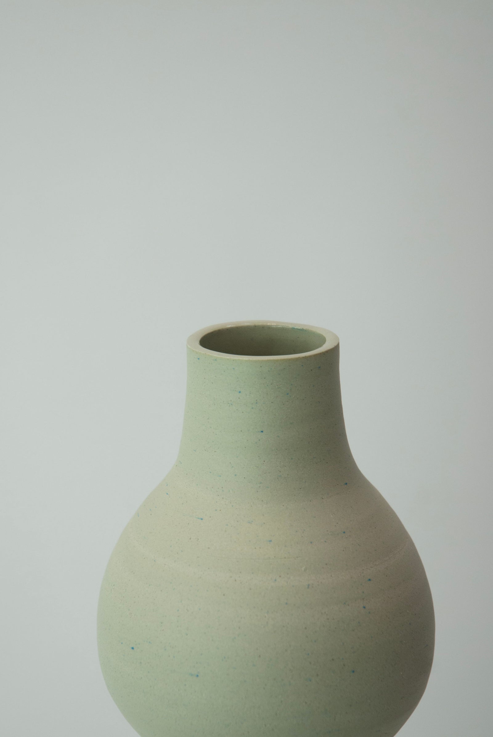 Sage Green Ceramic Vase IIII