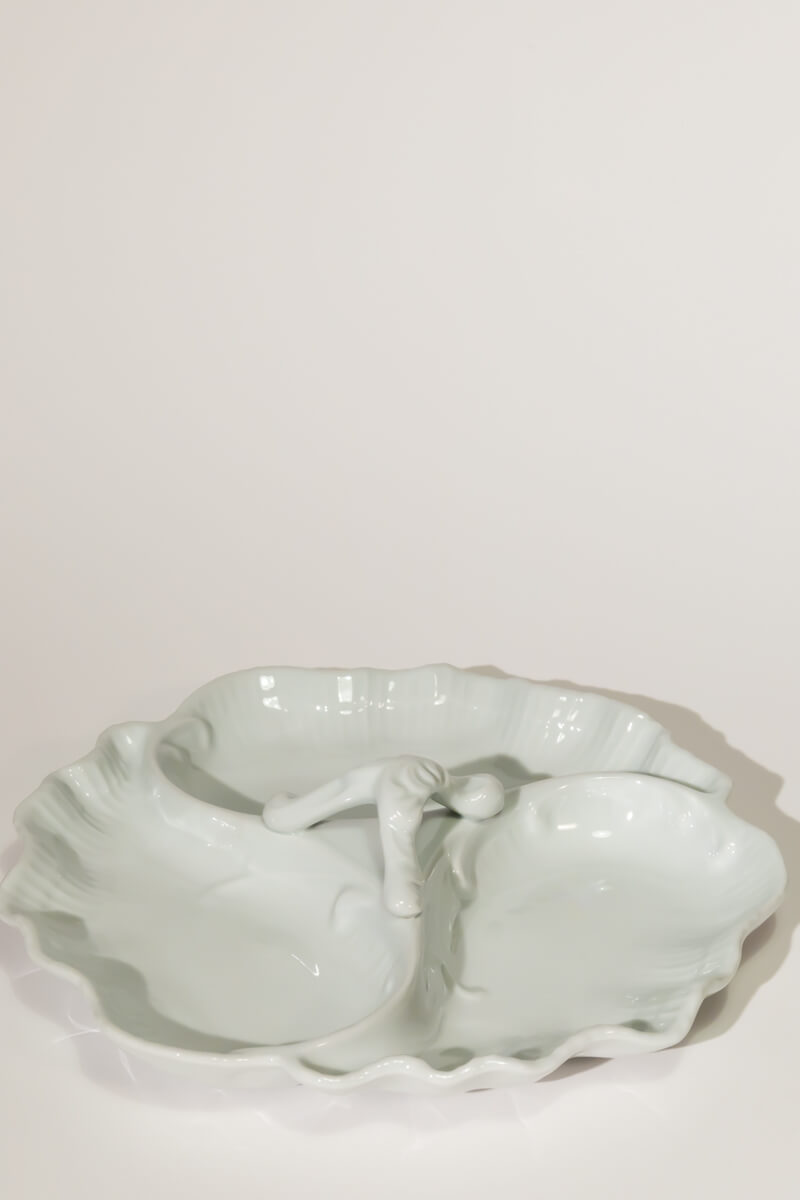 Vintage Limoges Porcelain Shell Platter