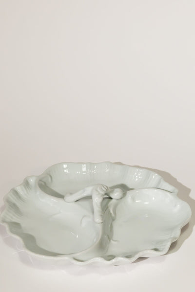 Vintage Limoges Porcelain Shell Platter