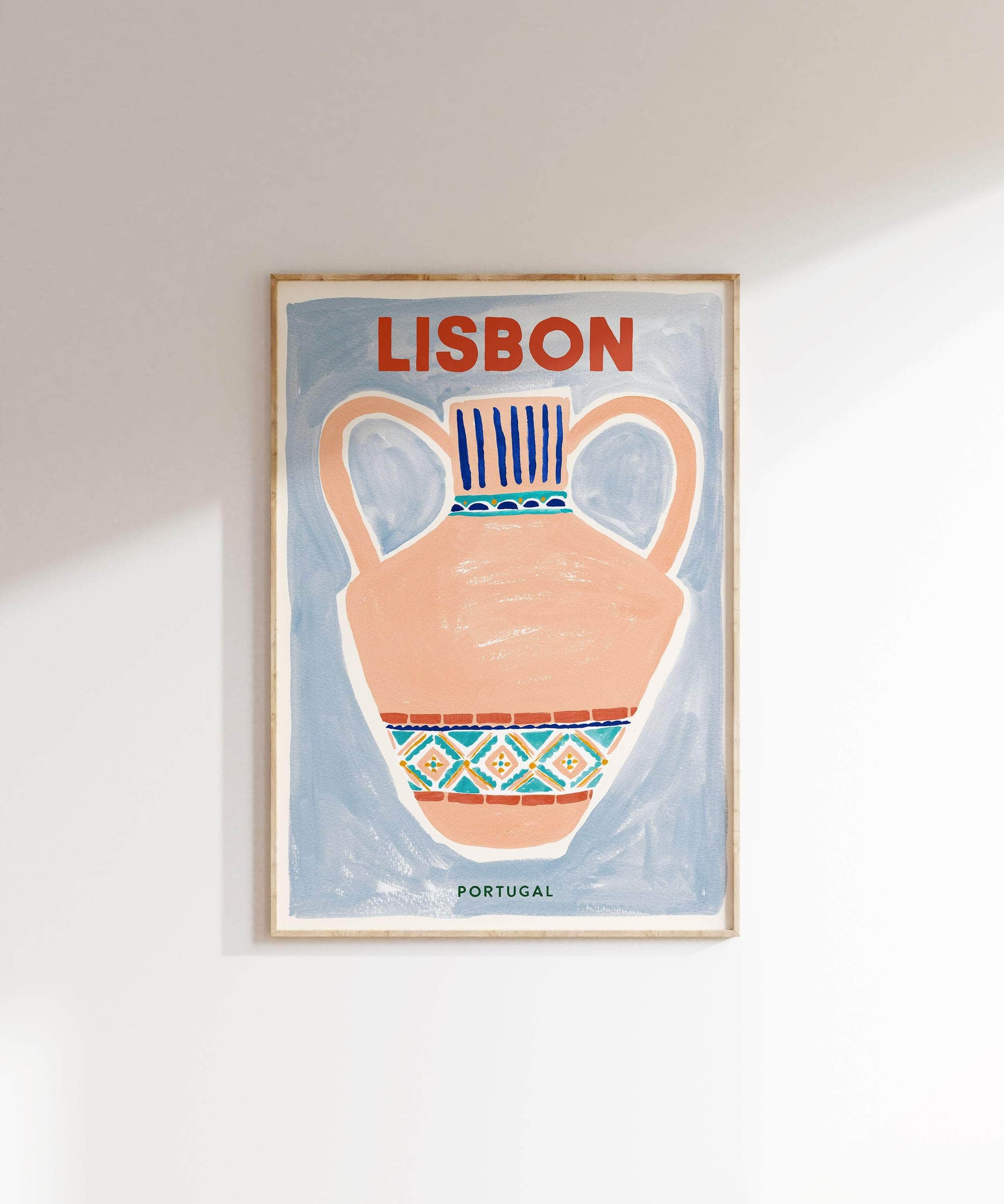 Lisbon Pot' Print