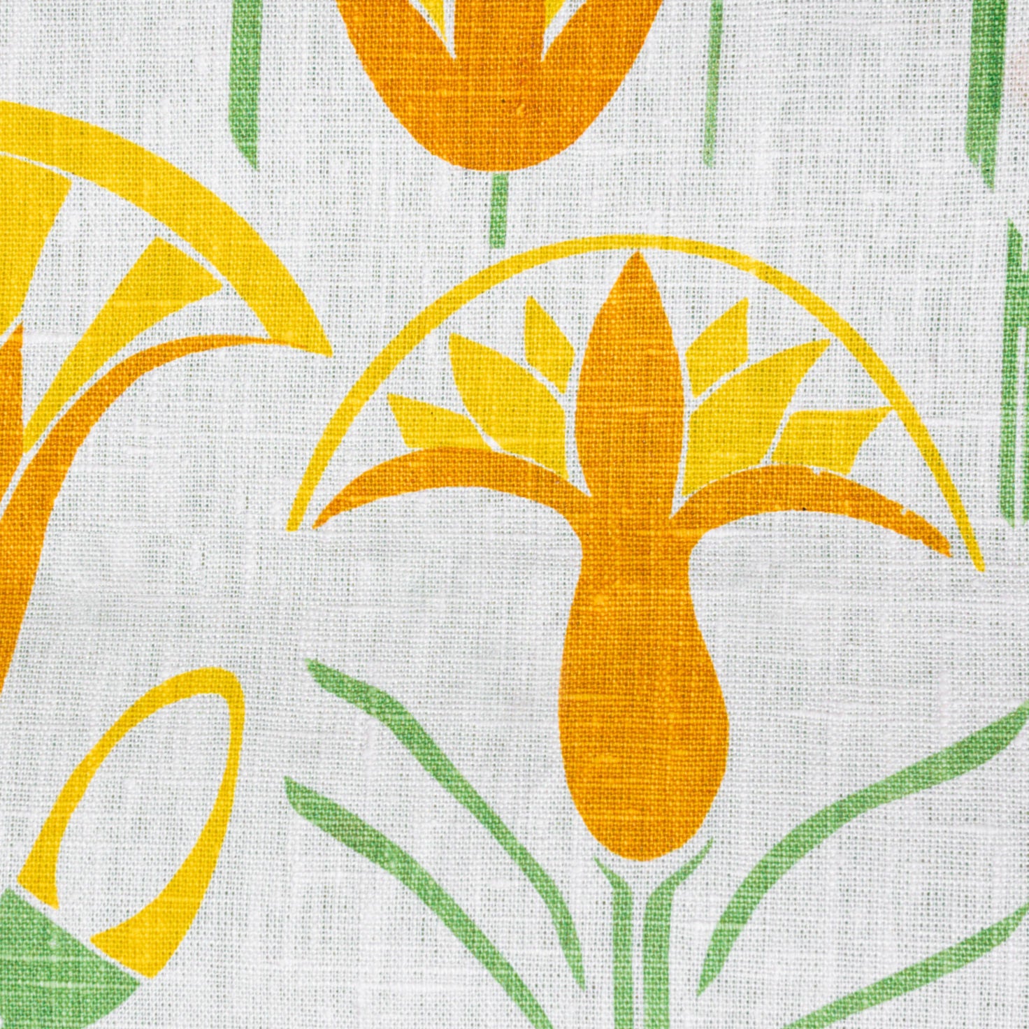 Lotus Fabric (Tones of Yellow)