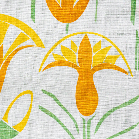 Lotus Fabric (Tones of Yellow)