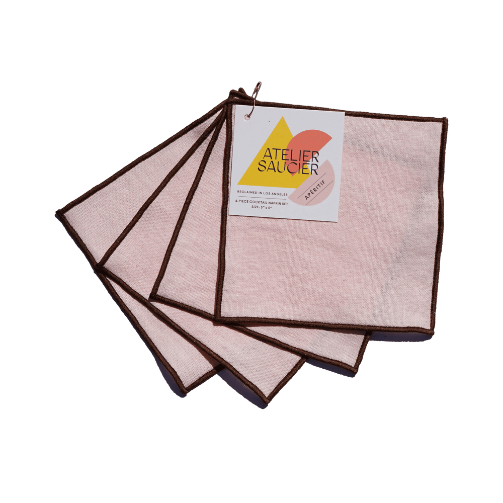 Neapolitan Cocktail Napkins | Set of 4