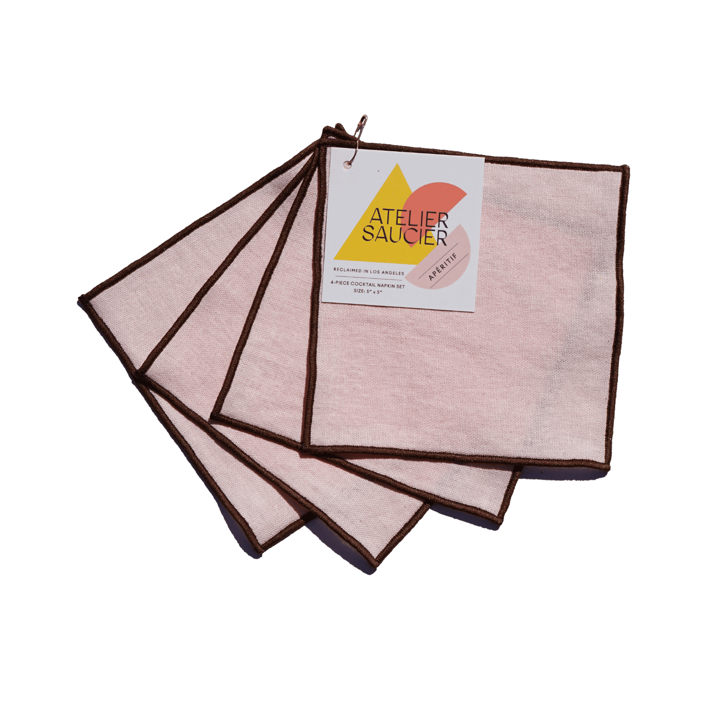 Neapolitan Cocktail Napkins | Set of 4