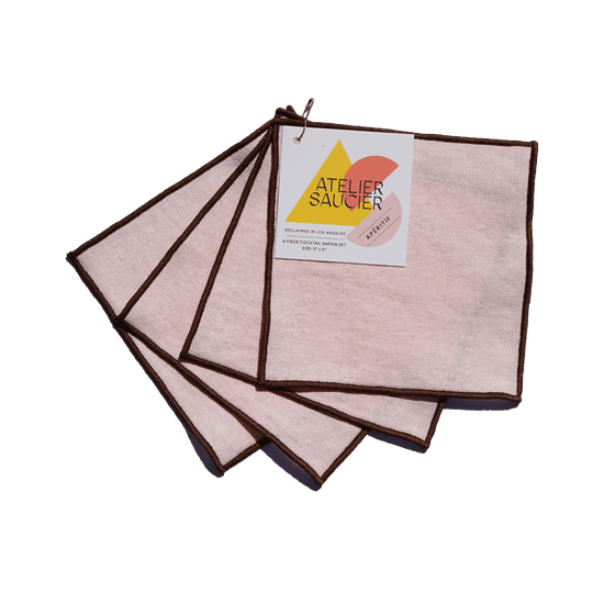 Neapolitan Cocktail Napkins | Set of 4