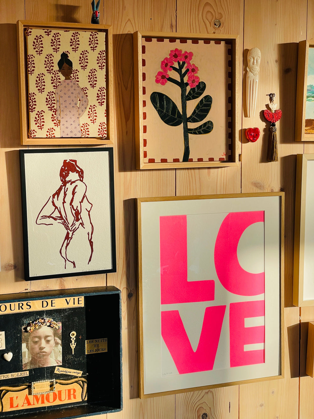 LOVE - Numbered & Signed Silk Screen Print