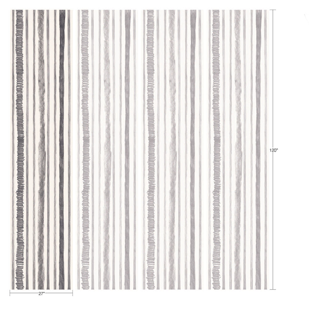 Pencil Stripe Wallpaper