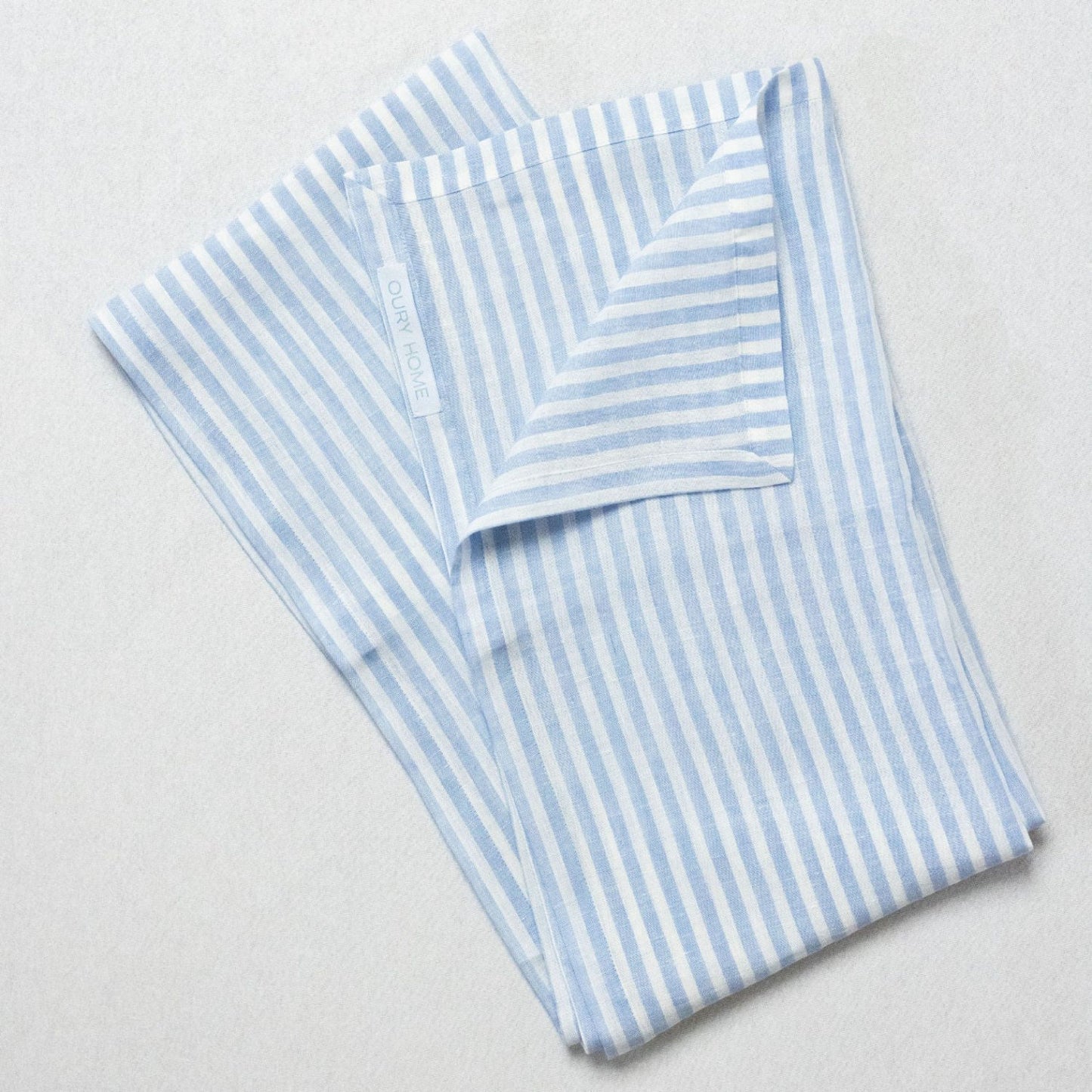 Blue Stripes Table Runner