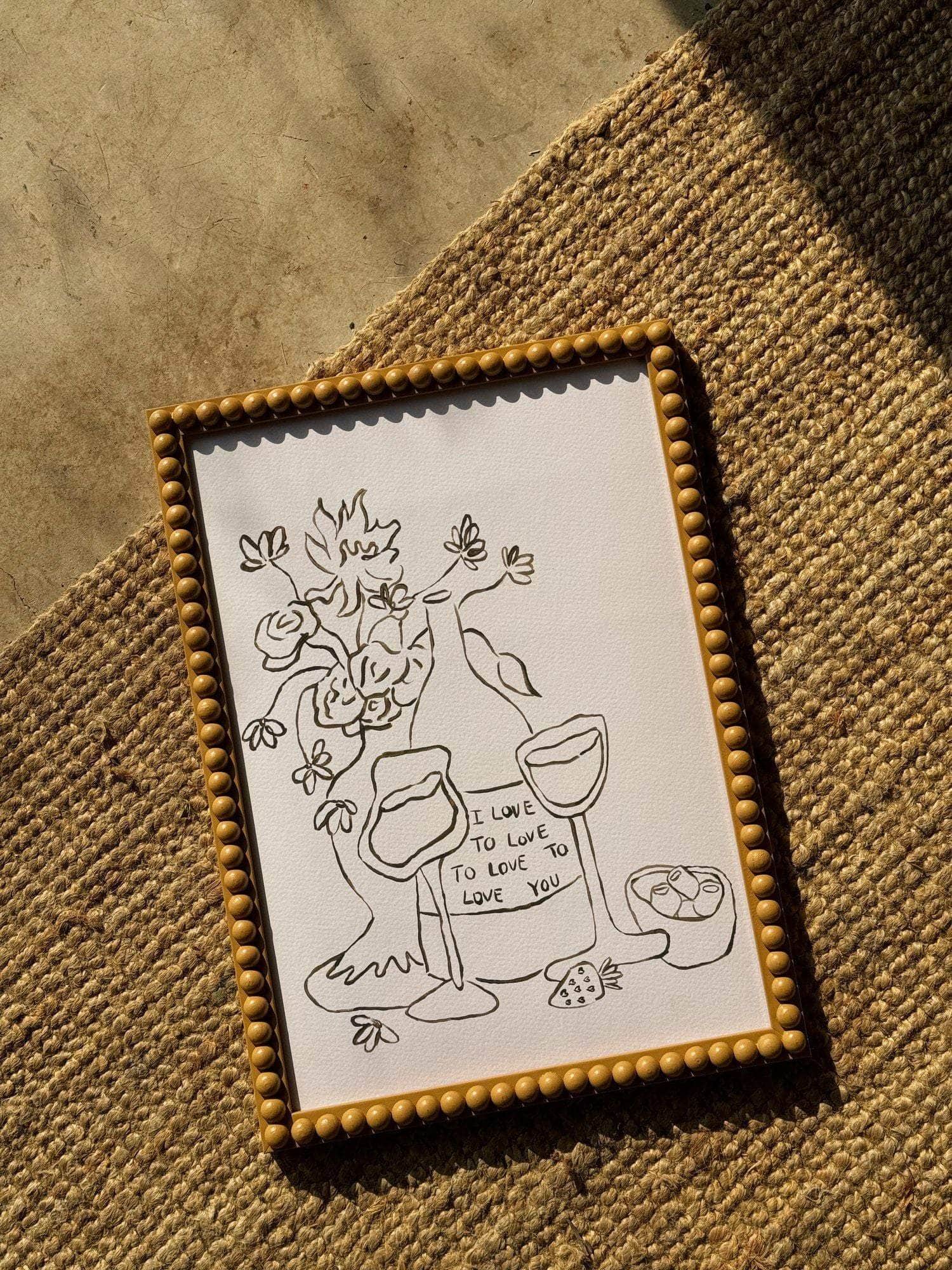 Love To Love You Print