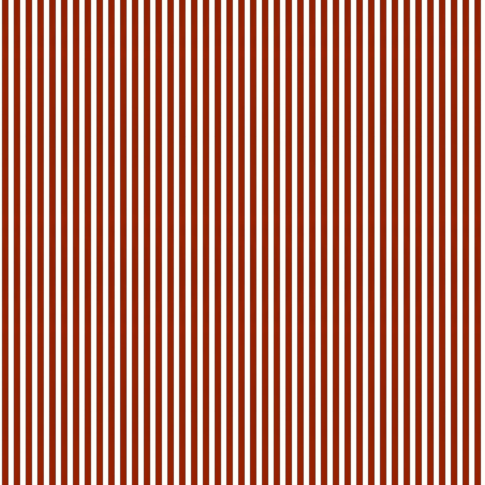 Tuscan Stripes Wallpaper - Red