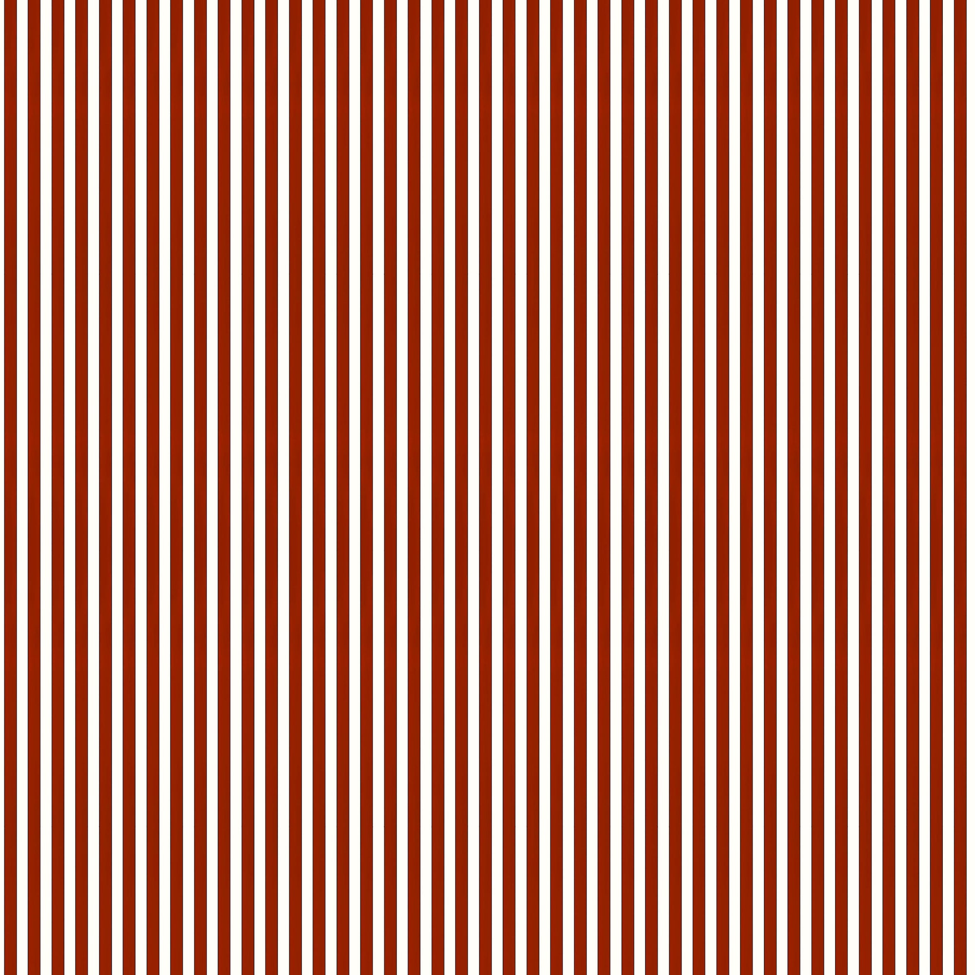 Tuscan Stripes Wallpaper - Red