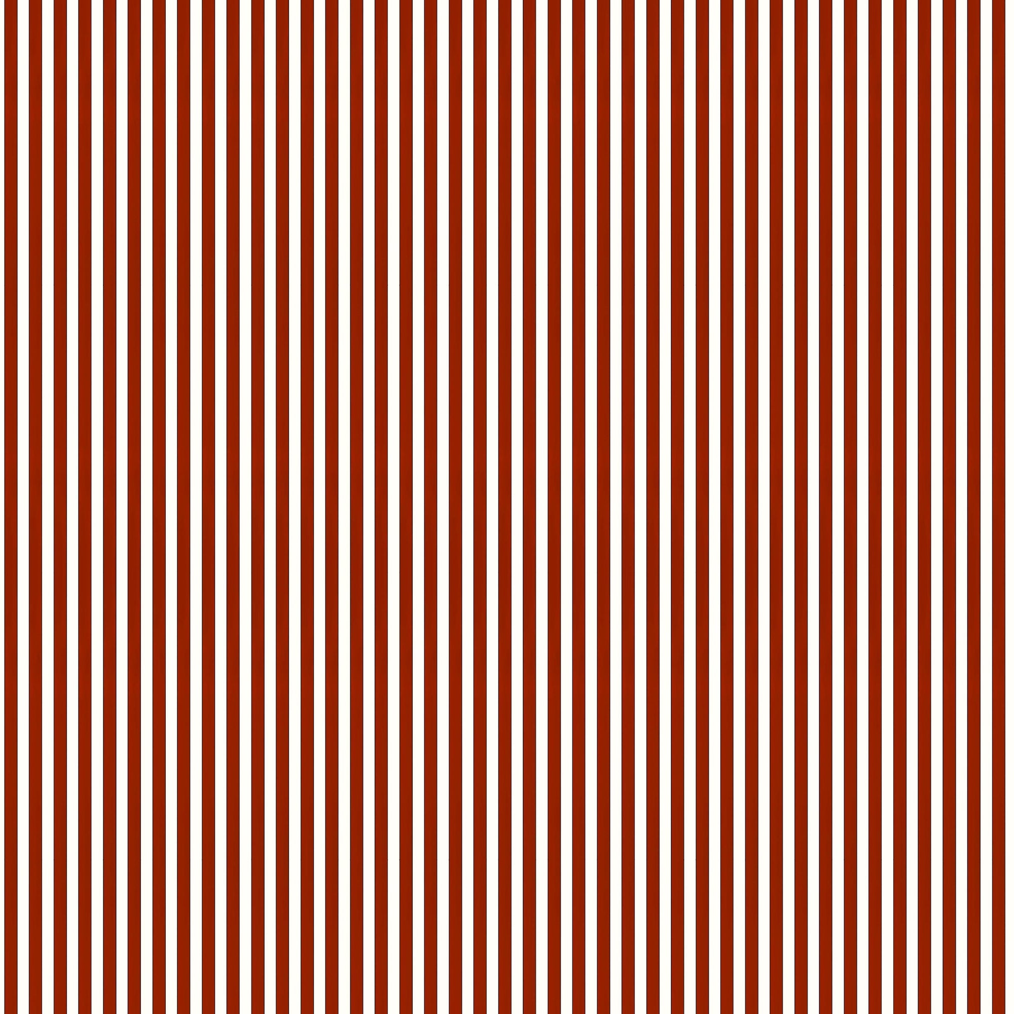 Tuscan Stripes Wallpaper - Red