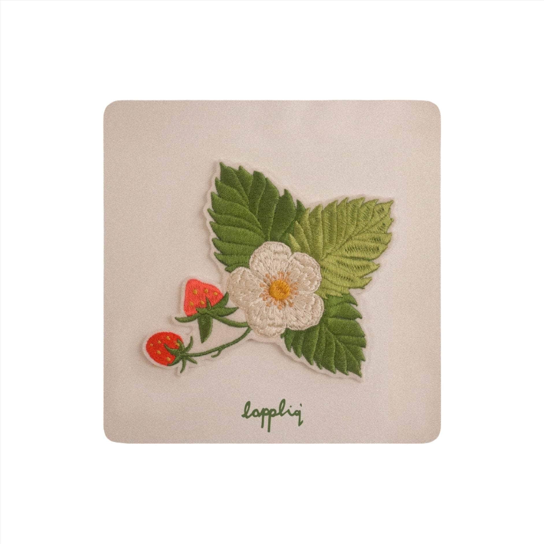 Iron On Strawberry Patch