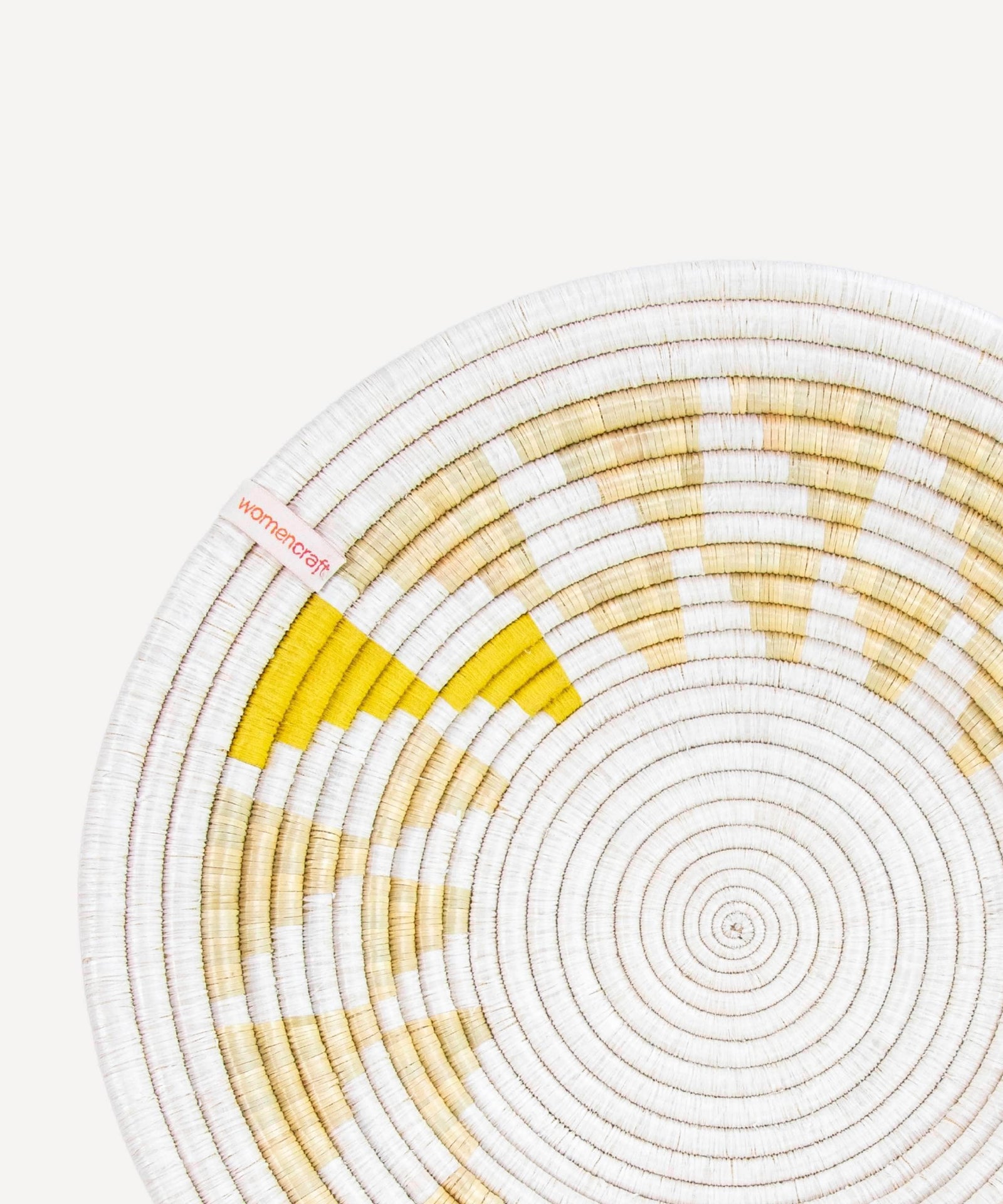 Inyabu Wall Basket - Yellow