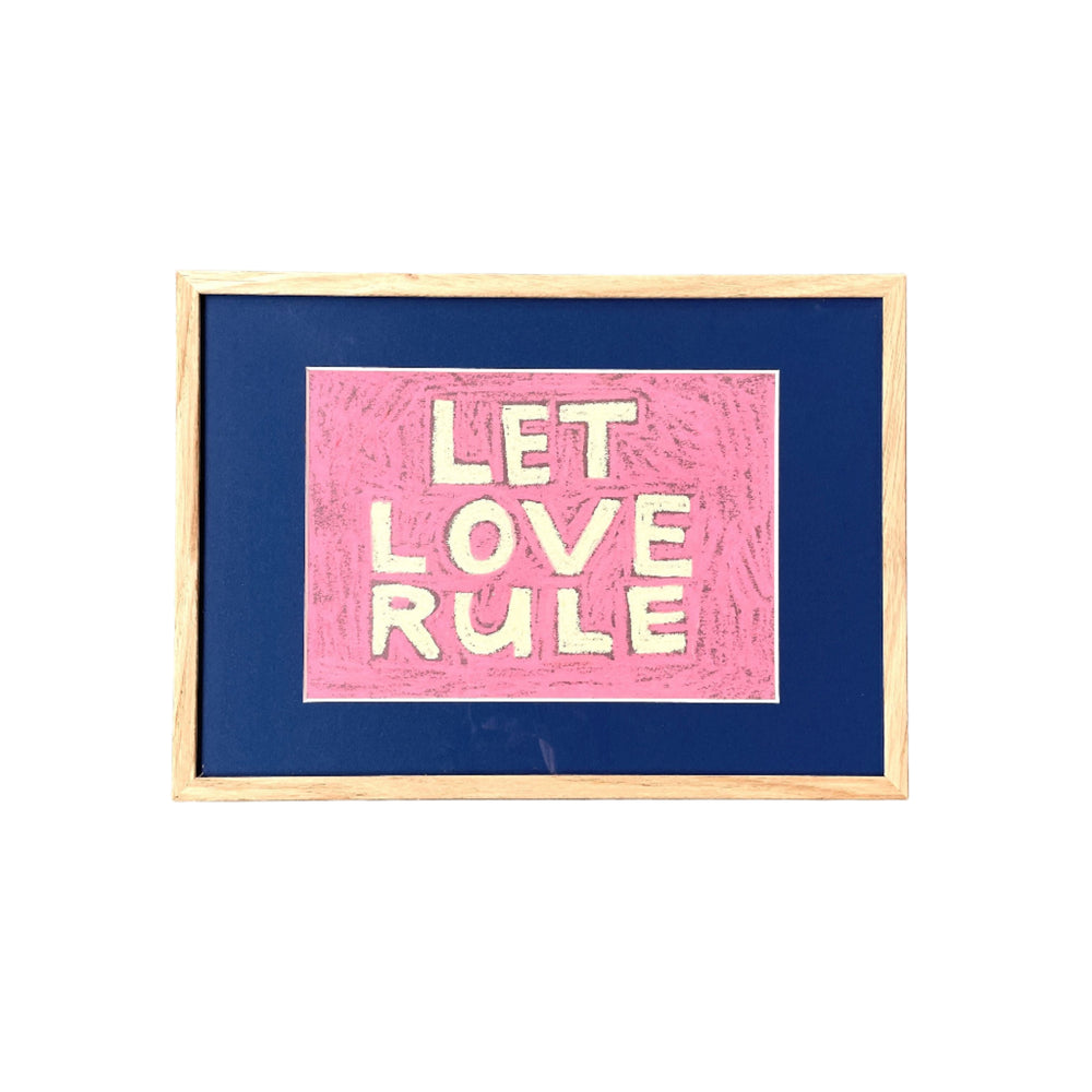 Words of the World - LET LOVE RULE Artwork