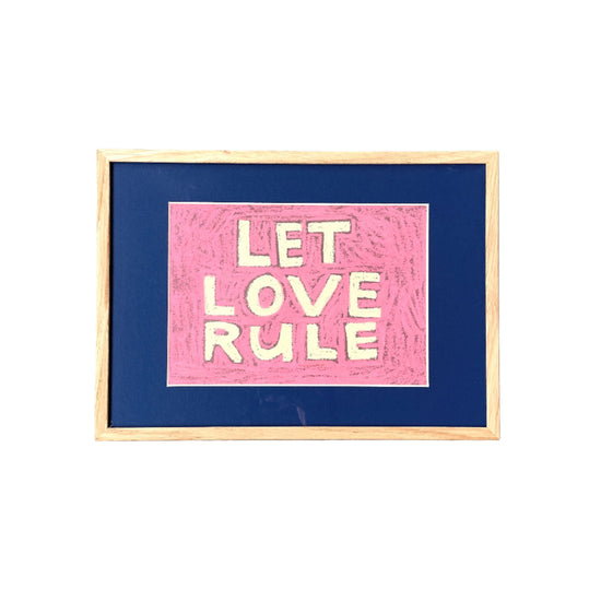 Words of the World - LET LOVE RULE Artwork