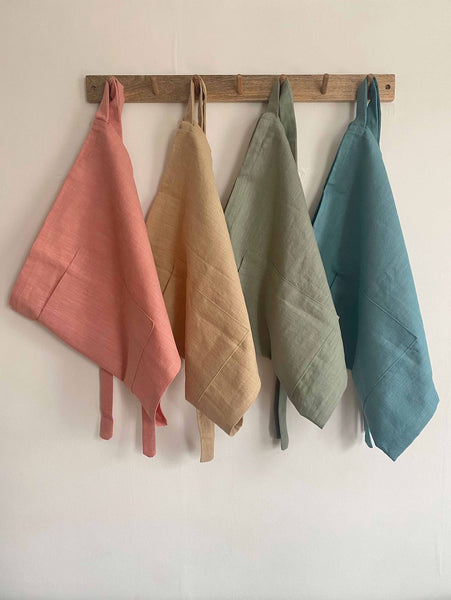 Linen Half Apron