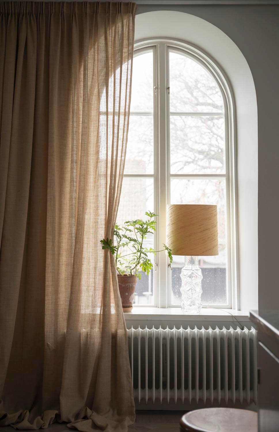 Curtain Ellie Honey Yellow