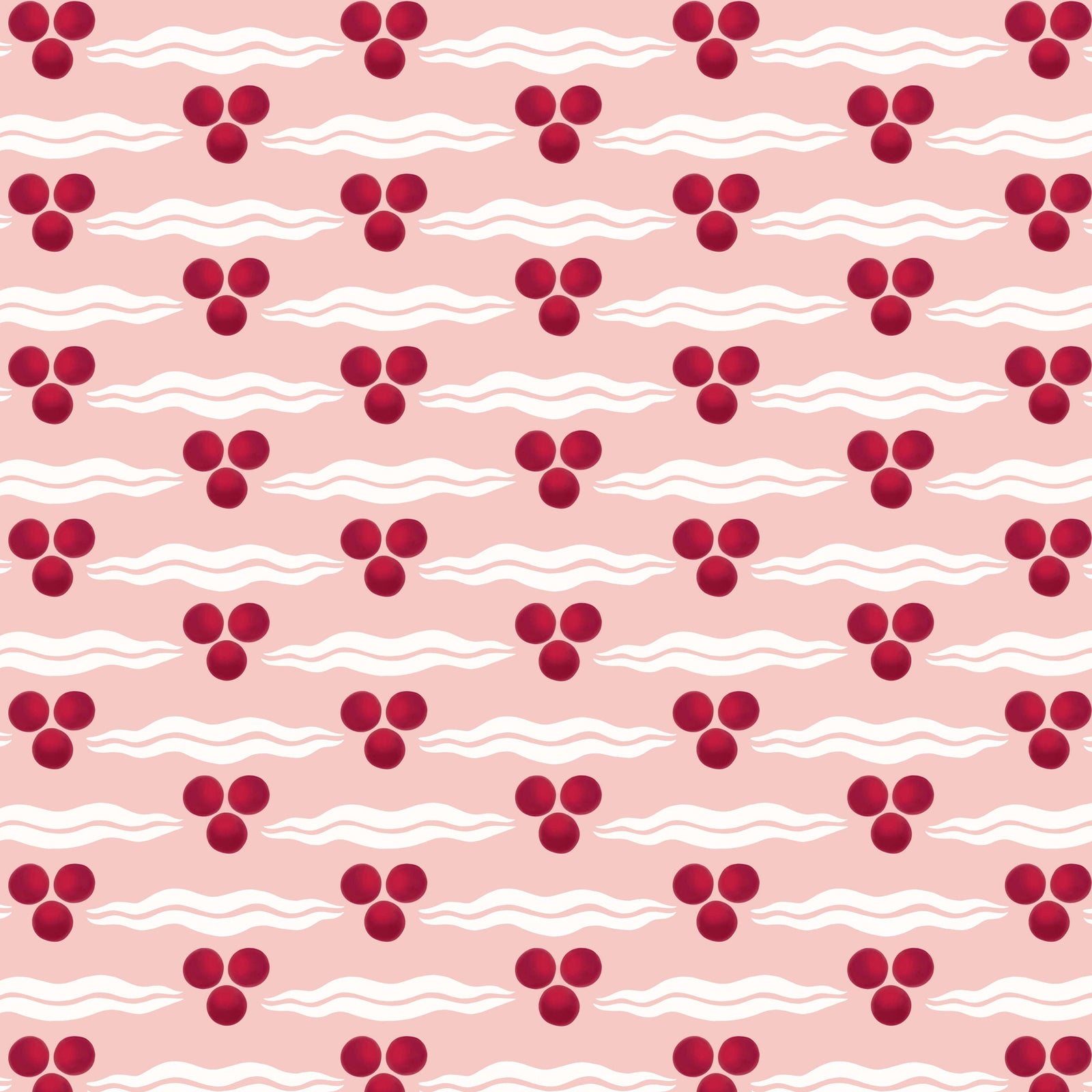 Chintamani Wallpaper - Pomegranate