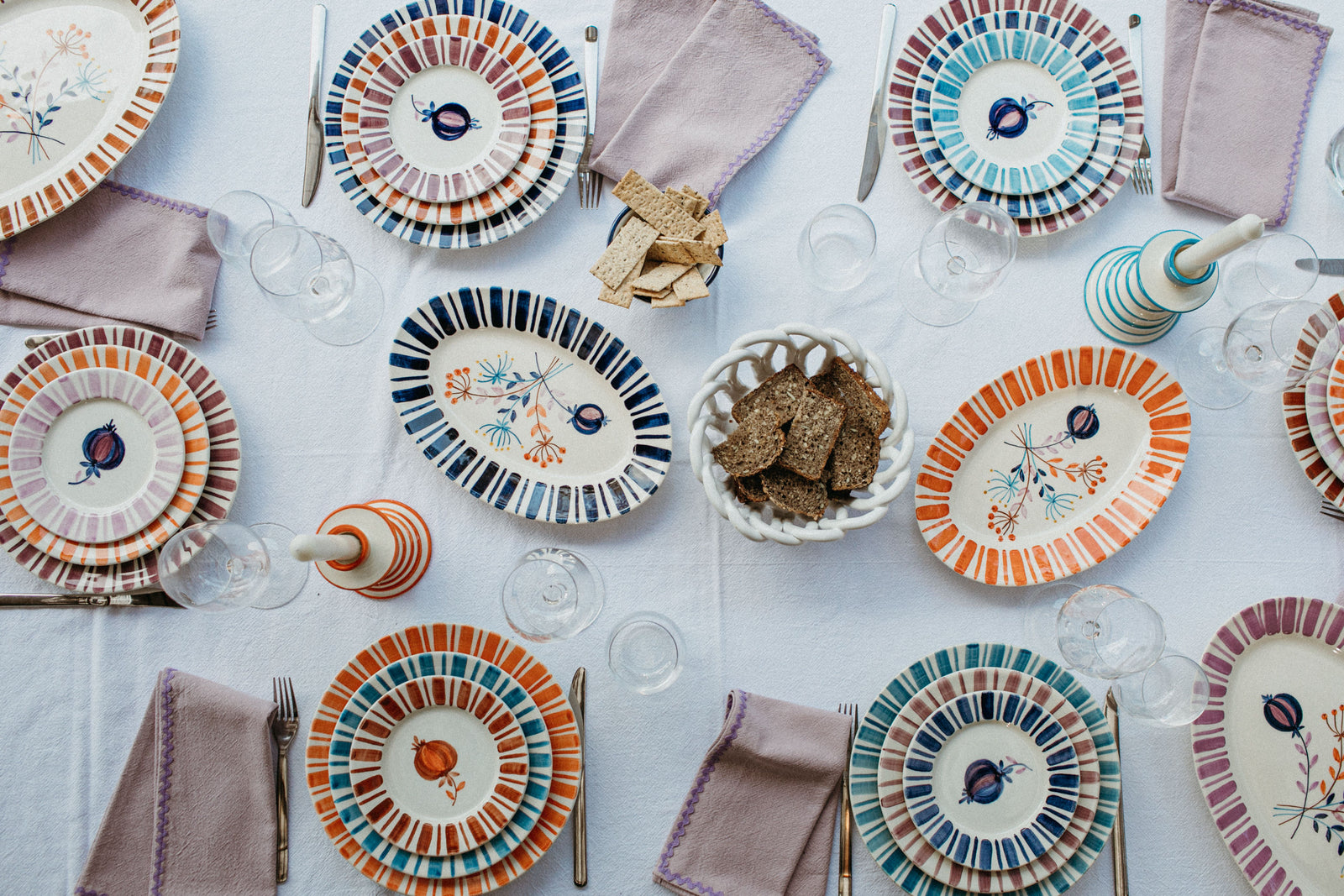 Lilac Serving Plate – The Portuguese Chitas