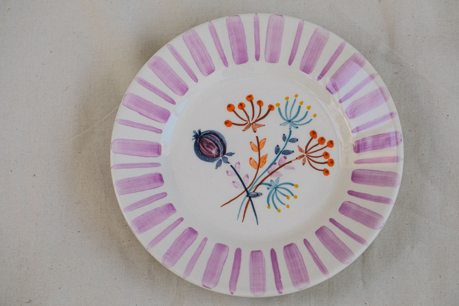 Lilac Dinner Plate – The Portuguese Chitas