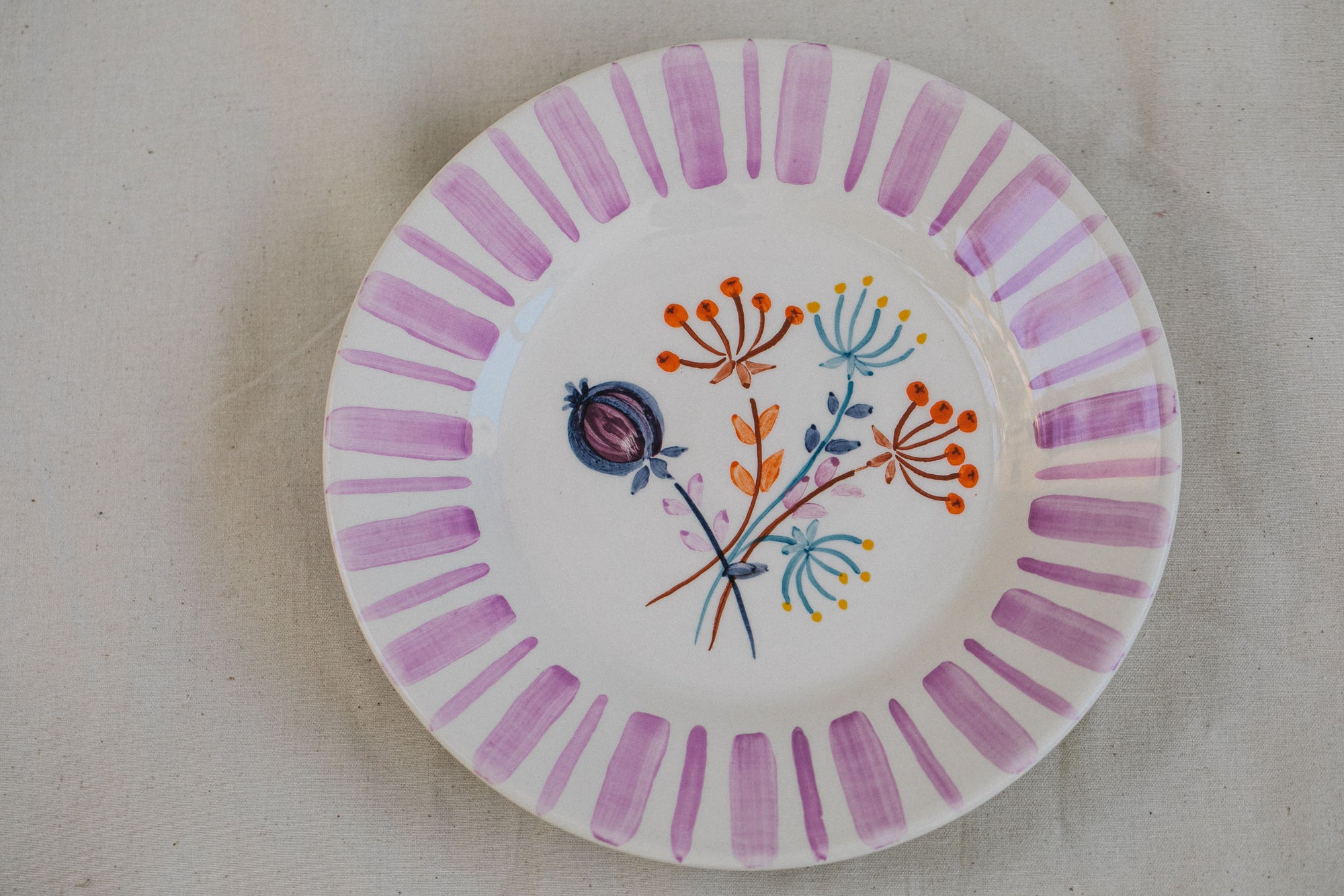 Lilac Dinner Plate – The Portuguese Chitas