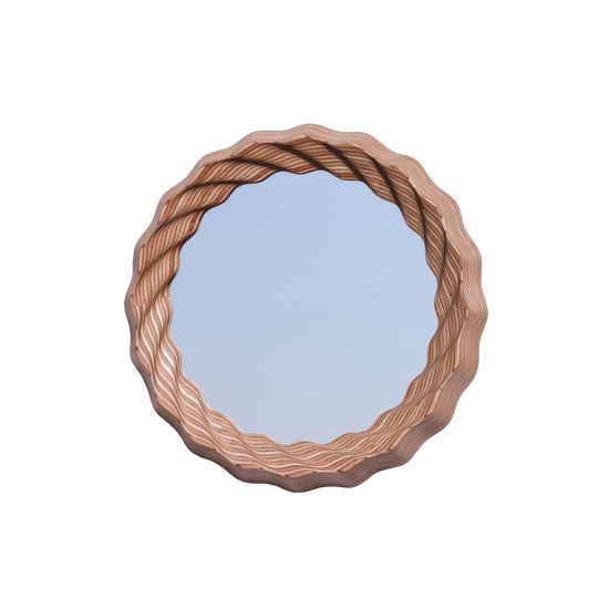 Kruller Porthole Mirror - Birch Plywood