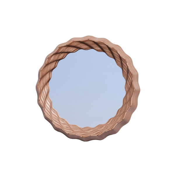 Kruller Porthole Mirror - Birch Plywood