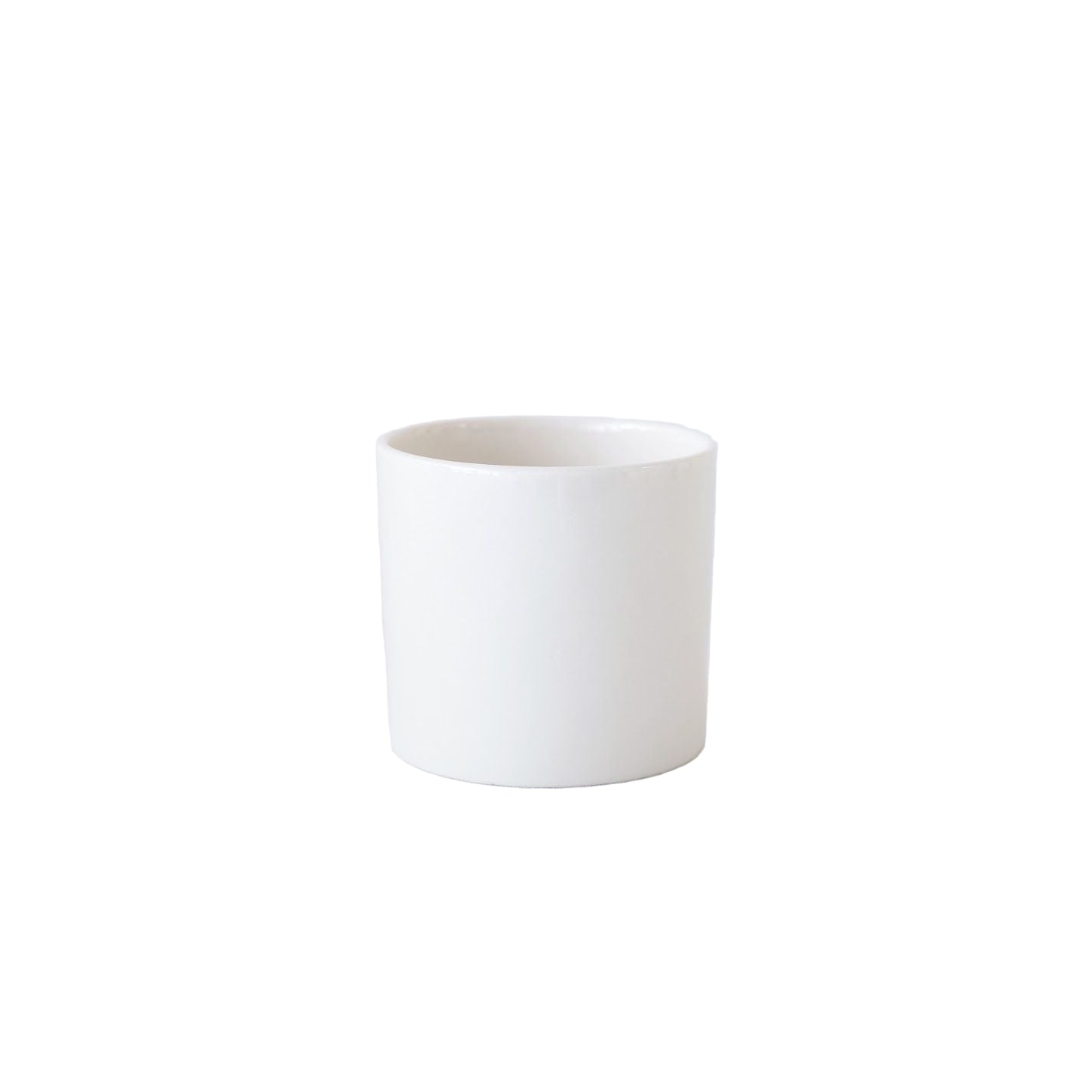 Small Mug in White - no handle