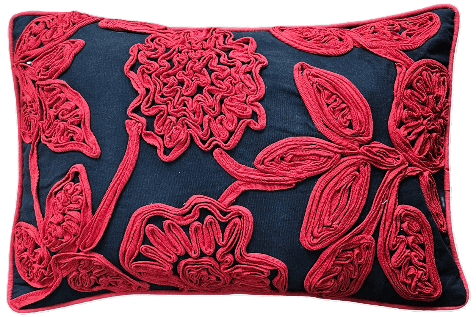 Embroidered Cotton Cushion
