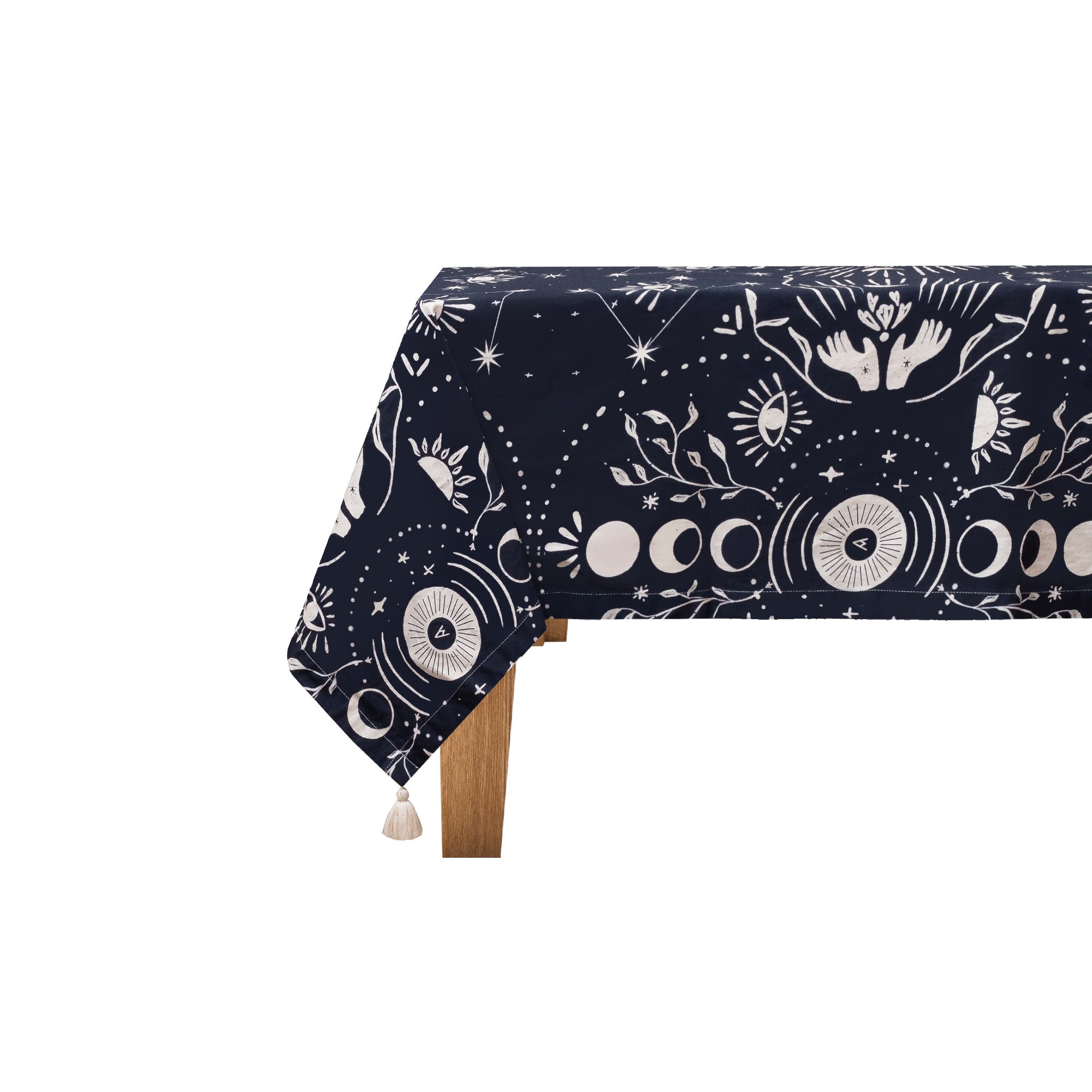 Dark Blue Tablecloth