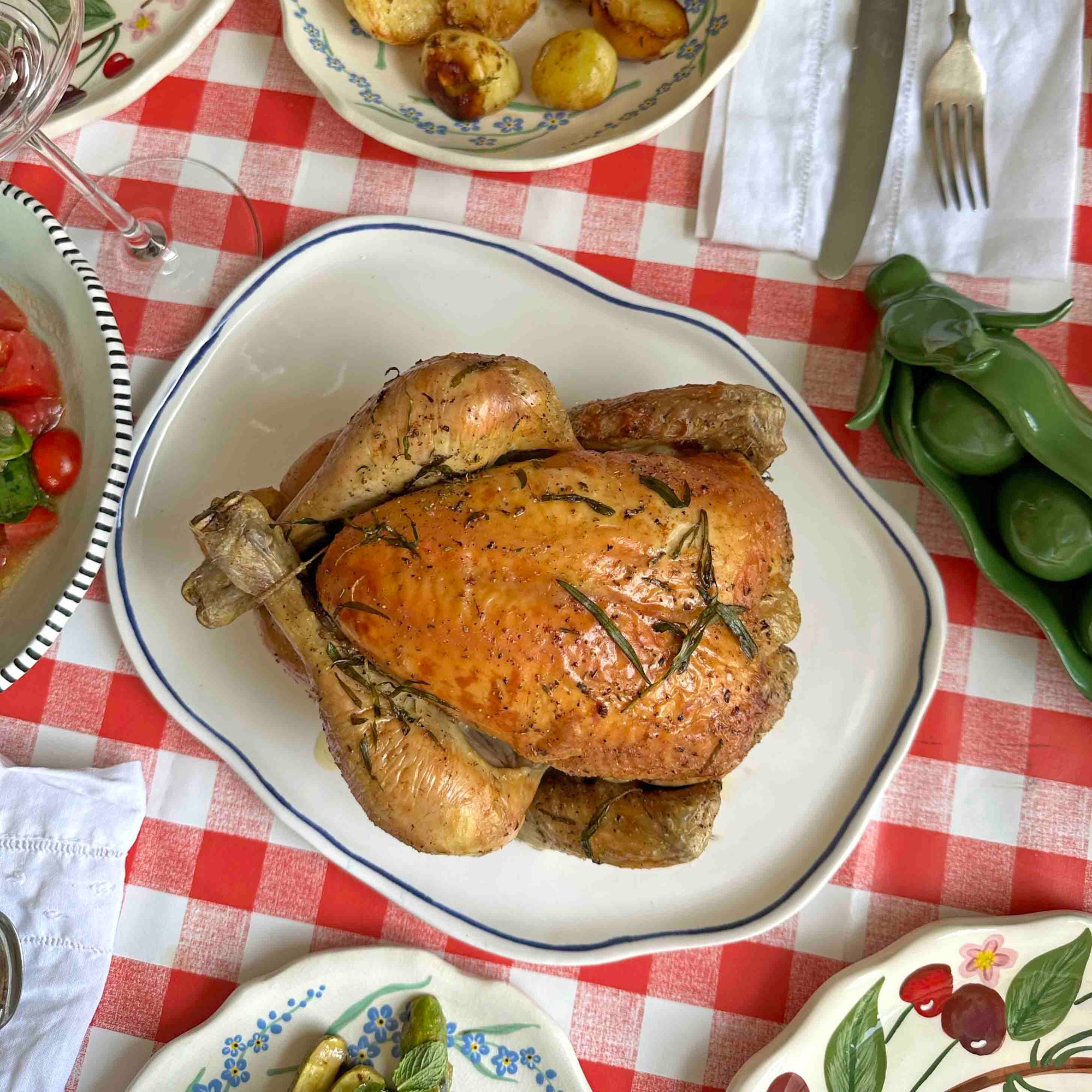 Anchor Serving Platter