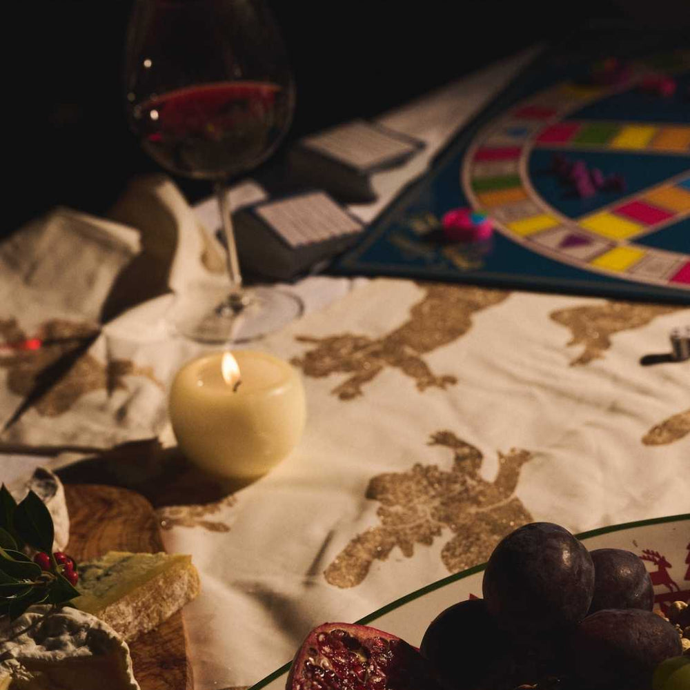 Christmas Cherub Tablecloth