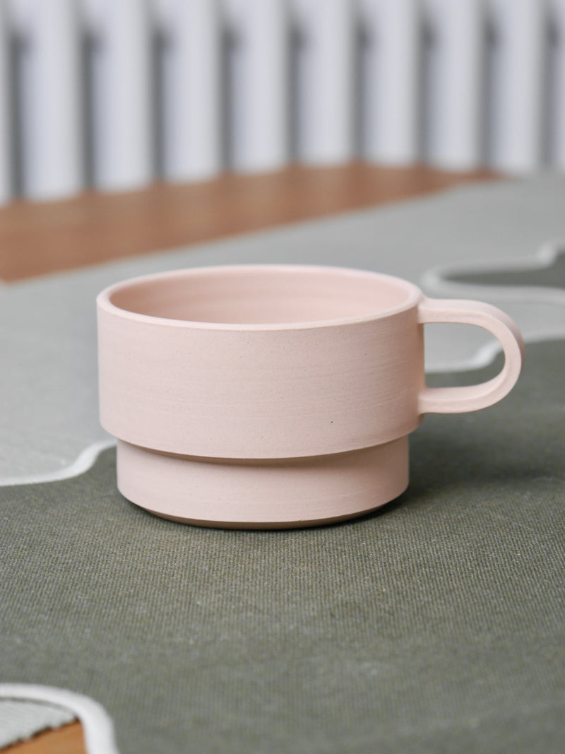 Angular Mug, Blush
