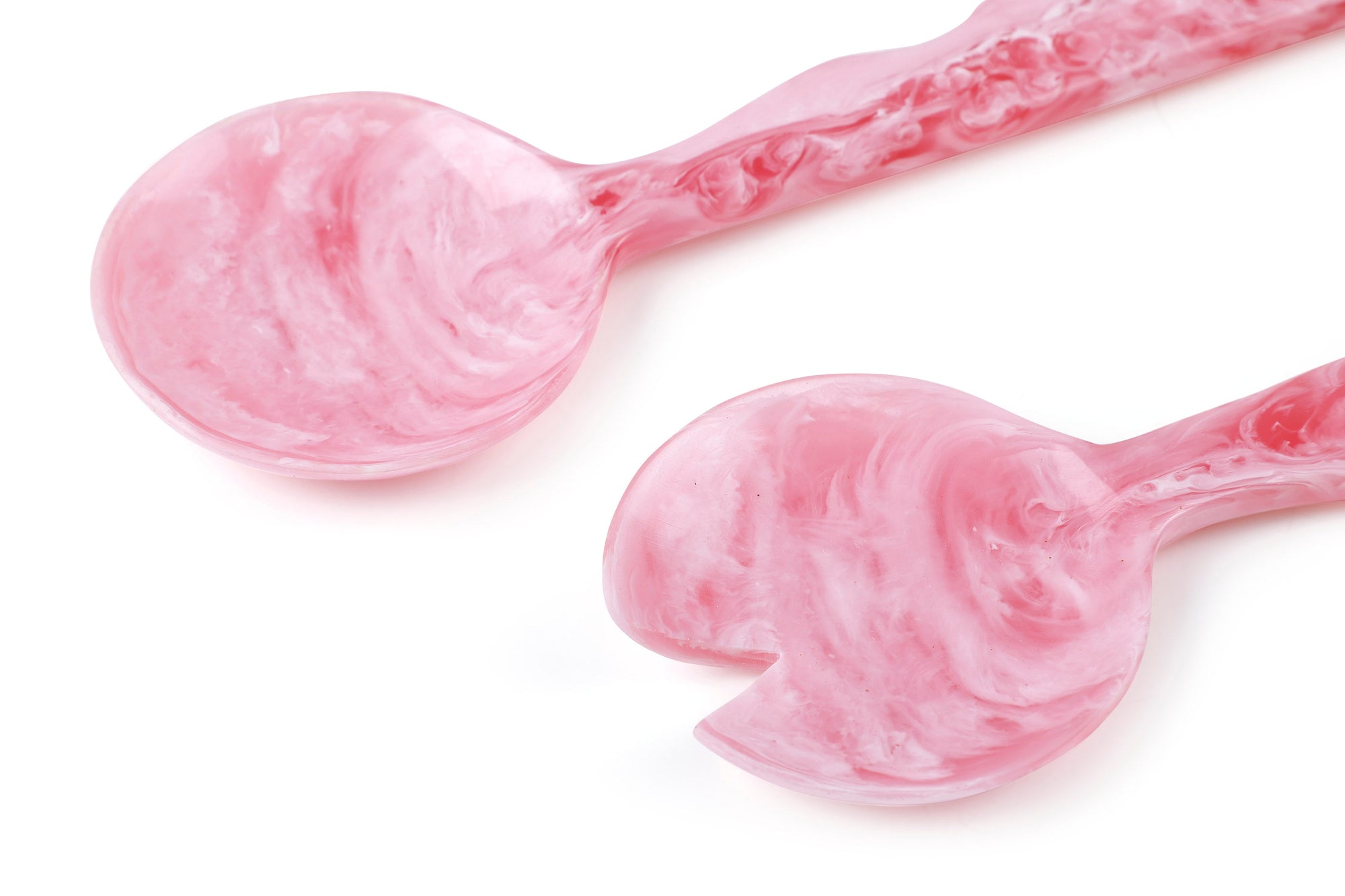 Resin Salad Server- Pink (Set of 2)