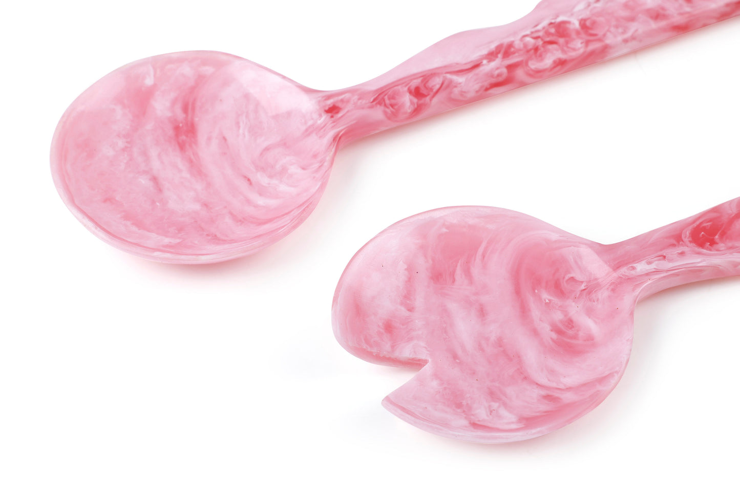 Resin Salad Server- Pink (Set of 2)