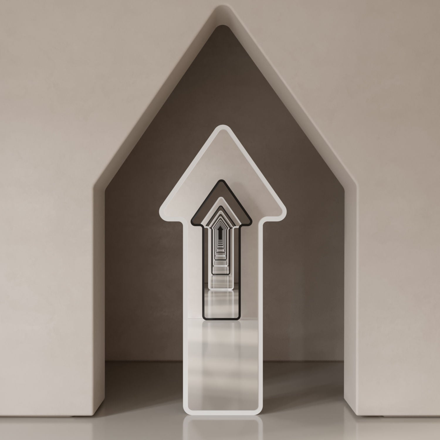 Arrow 7 - Accent Mirror