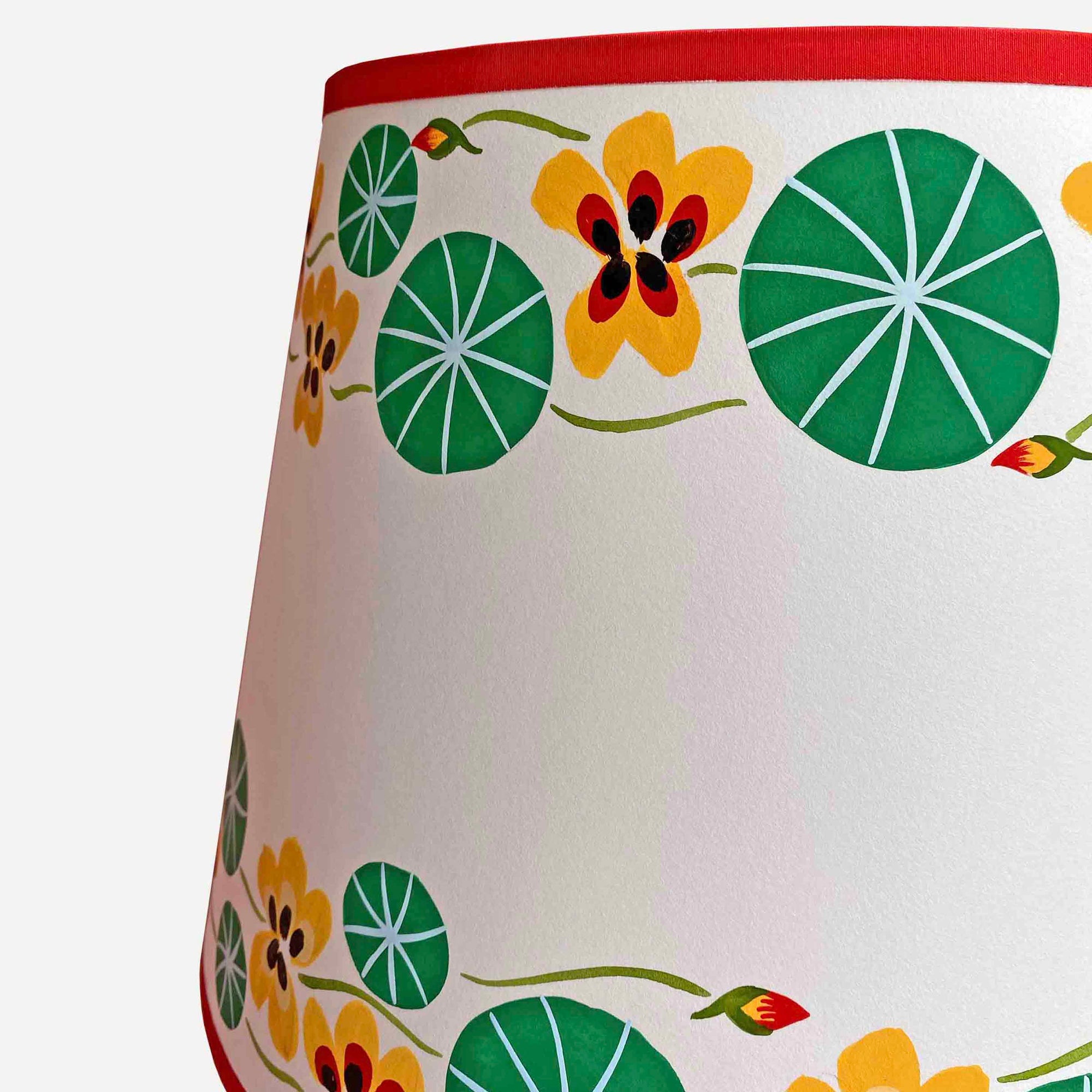 Nasturtium Lampshade