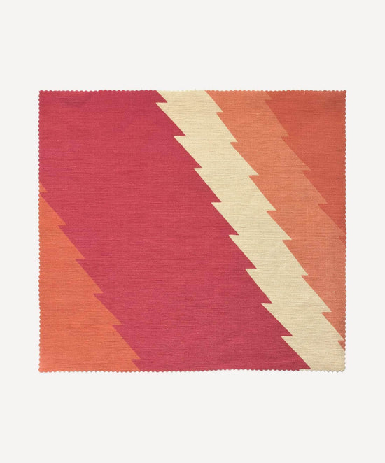 Interiors Fabric- Santa Fe Stripe in Cherry Red