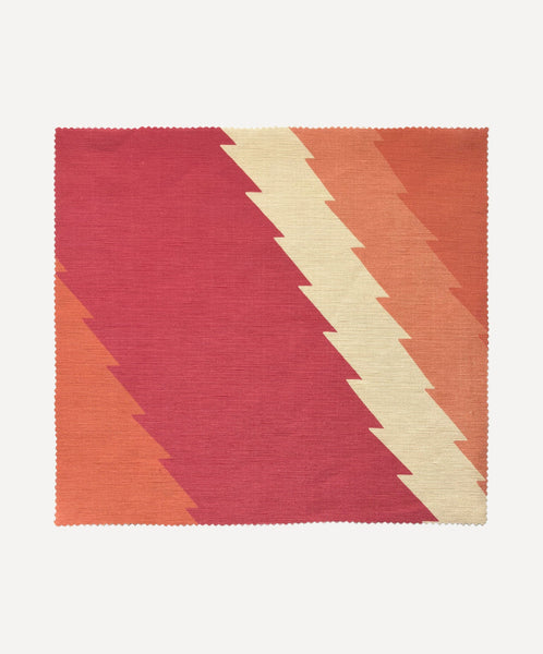 Interiors Fabric- Santa Fe Stripe in Cherry Red