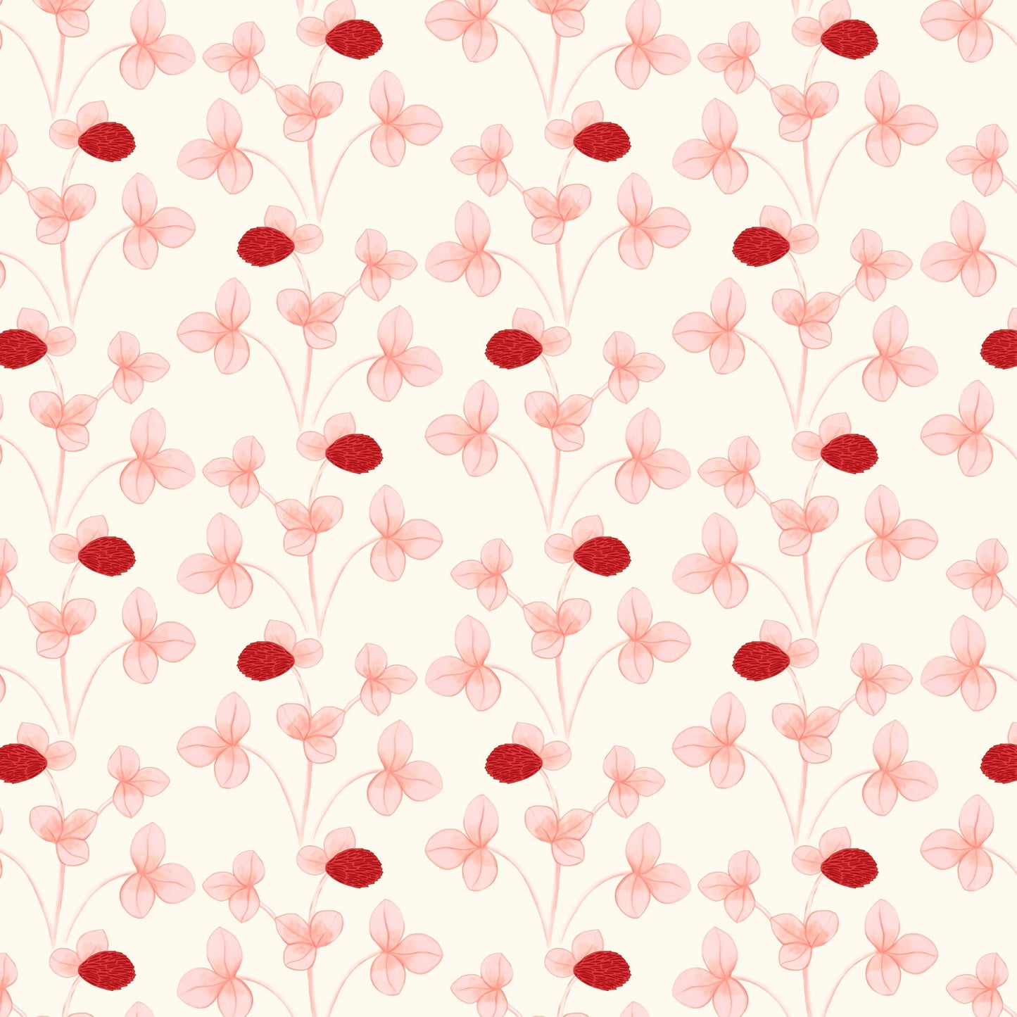 Chintz Constance Wallpaper - Pink