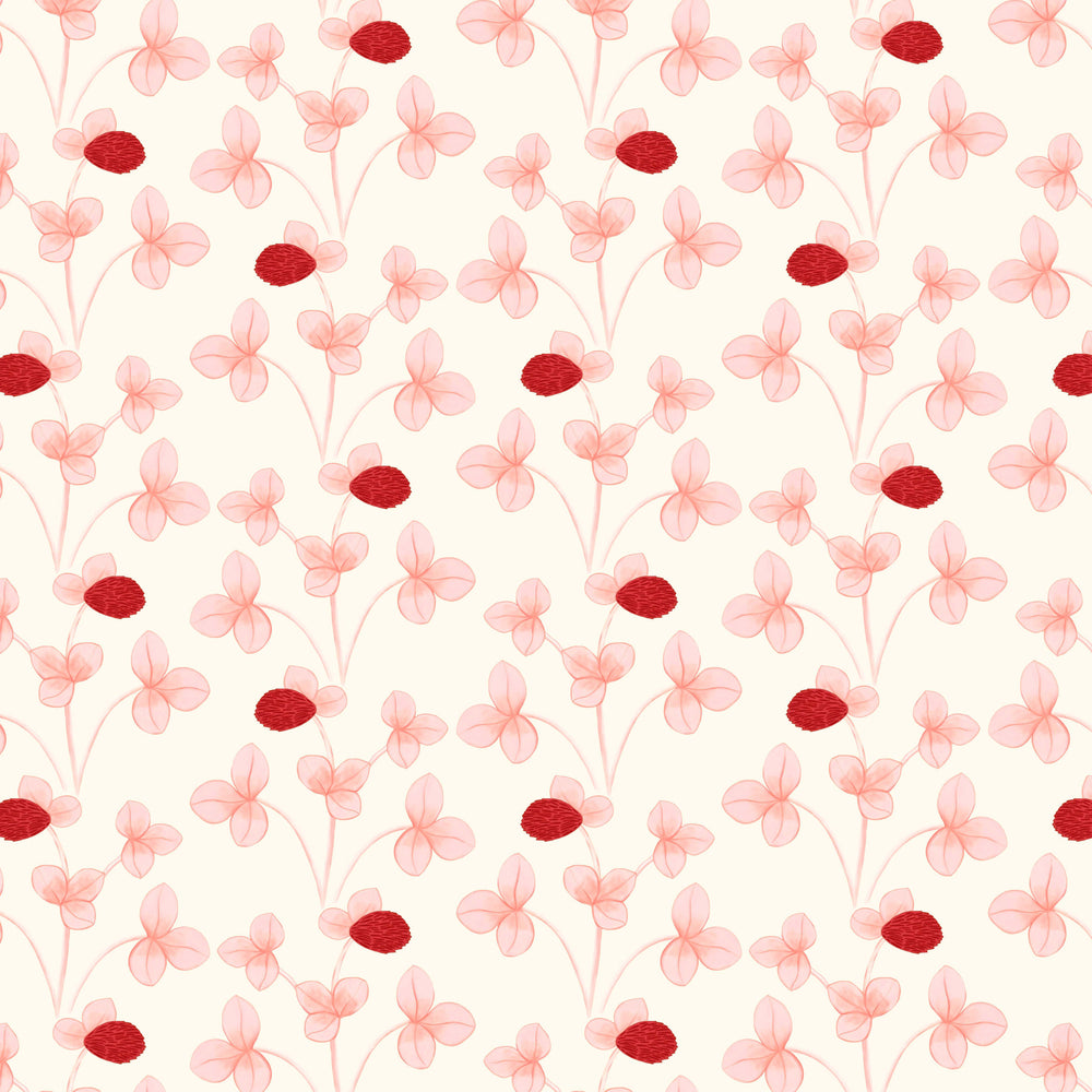 Chintz Constance Wallpaper - Pink