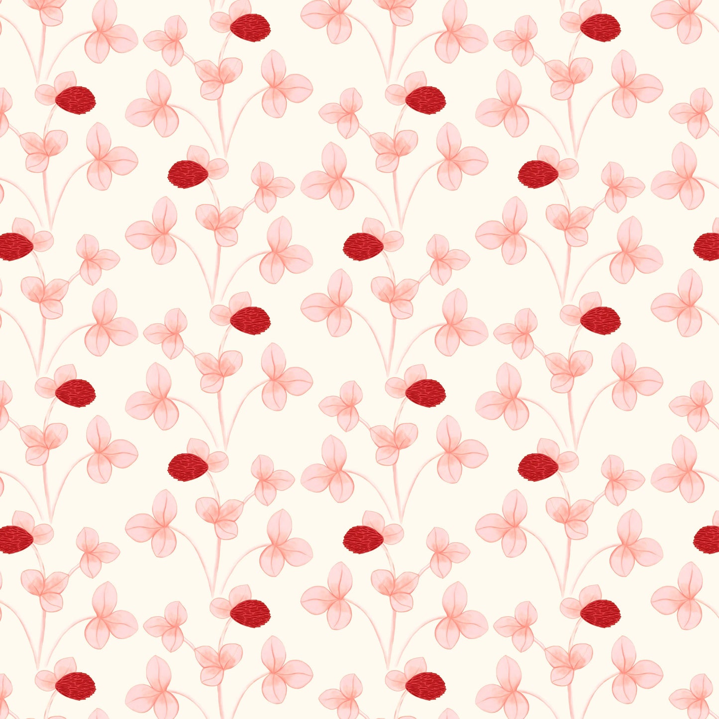 Chintz Constance Wallpaper - Pink